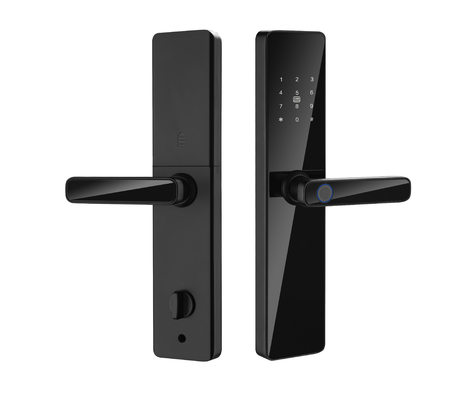 S819 Digital Smart Home Door Lock WiFi Enabled Tuya TTlock  & Fingerprint with Password Key Card Lock