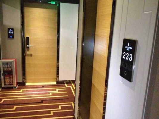 Hotel Project LED Customized Logo Language Room Number Door Signs Touch Switch Floor Signs Door Plate With DND Switch Light