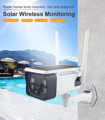 High Security Camera H.265 IP67 Waterproof Two-way Audio NIGHT VISION Waterproof Wifi Tuya Solar Camera