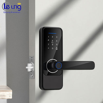 Fechadura de porta digital de liga de alumínio Tuya Ttlock Chaves Wifi Cerraduras Inteligentes