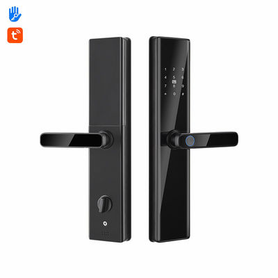 Fechaduras eletrônicas de vidro temperado fechaduras de porta Wifi impressão digital fechadura de senha para porta do quarto