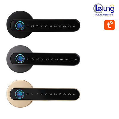 S604L Cerraduras de Impressões Dedo Tuya Smart Lock Porta espessura 35mm-55mm