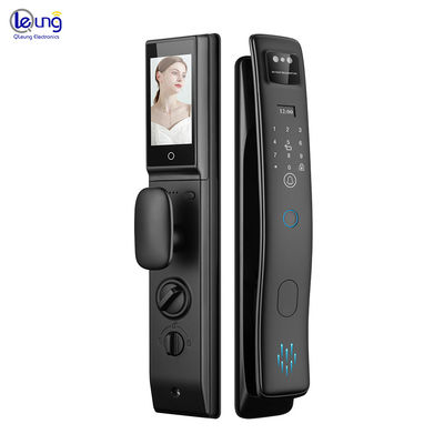 Câmera automática de reconhecimento facial 3D Tuya fechaduras inteligentes com chamadas de vídeo S958max fechadura digital de porta