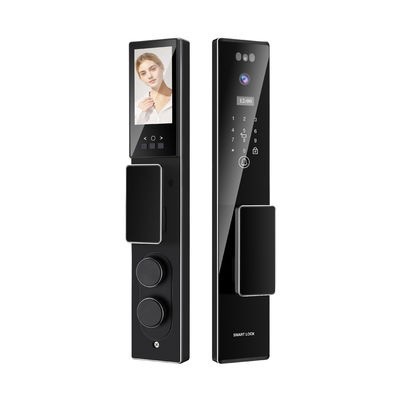 Reconhecimento Facial 3D Tuya Intercom APP Control Camera Smart Inteligente Digital Gate Lock