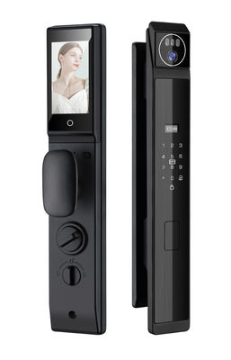 Qleung S940max Remote Visual Intercom 3D Face Password Impressão digital Desbloquear Smart Door Lock