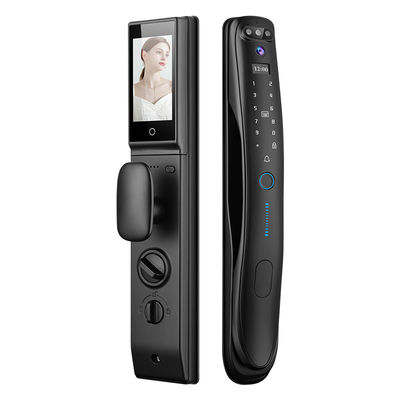 S931 Max Smart Camera 3D Reconhecimento facial Tuya Intercom vídeo impressão digital e cartão de acesso Smart Door Lock