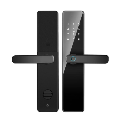 Fechadura Inteligente Digital para Casa S819 com Wi-Fi, Compatível com Tuya e TTlock, Impressão Digital, Senha e Cartão-Chave