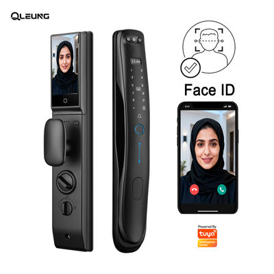S931Max 21 Idiomas 3D Face ID Smart Casa fechadura de porta Tuya Video Intercom Impressão digital e acesso de cartão de acesso