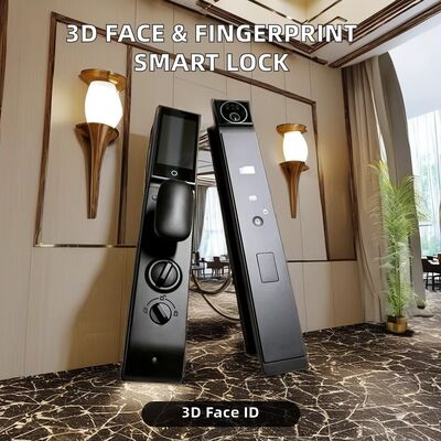 S940MAX Tuya Smart Door Lock with 3D Face Recognition Palmprint LCD Display and HD Camera Keyless Entry